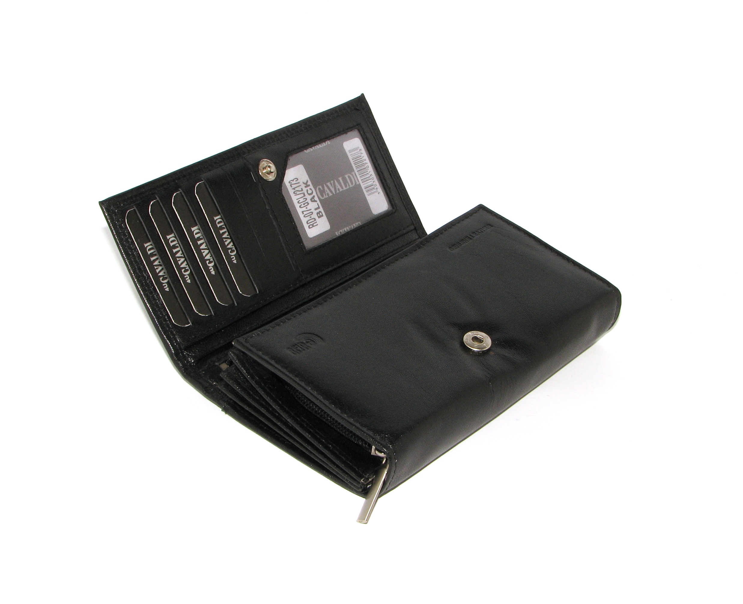 Кошелек женский Cavaldi RD-07-GCL BLACK Кошелек женский Cavaldi RD-07-GCL BLACK